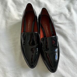 NEW 3.1 Phillip Lim Black Patent Leather Quinn Loafers